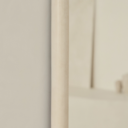 Espelho de Corpo Inteiro Extra Grande com Moldura de Concreto em Arco — 190x100 cm Liquidação