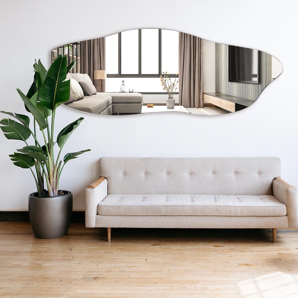 Espelho Decorativo Grande Orgânico – Flame – Corpo Inteiro – 70x170 cm – Liquidação